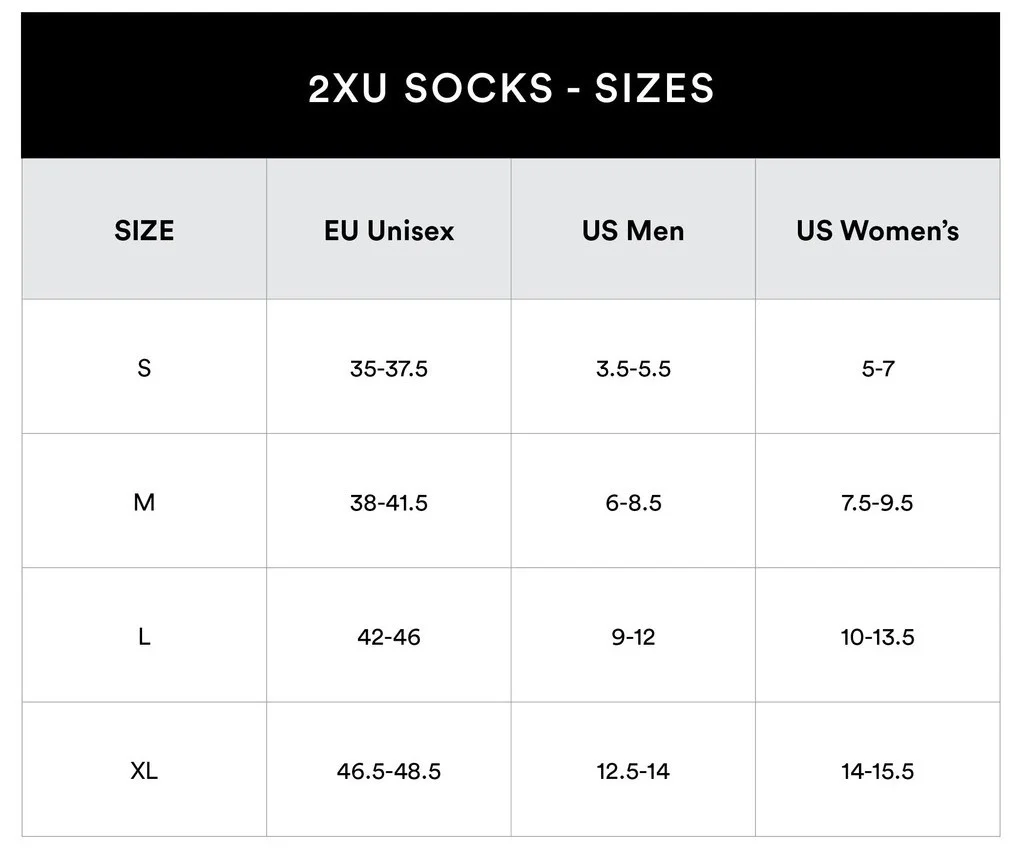 2XU Unisex Vectr Light Cushion Crew Socks - White / Grey - Image 5