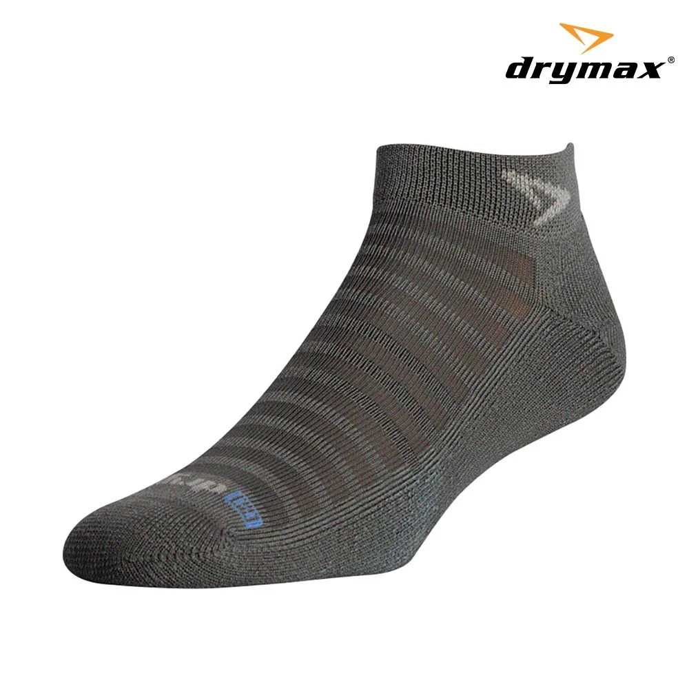 Drymax Running Lite-Mesh Mini Crew - Dark Gray - Image 4